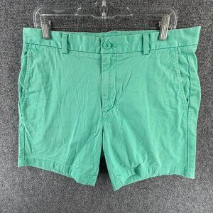 Vineyard Vines Light Blue Breaker Shorts Size 33 Men Cotton Blend Adult Solid